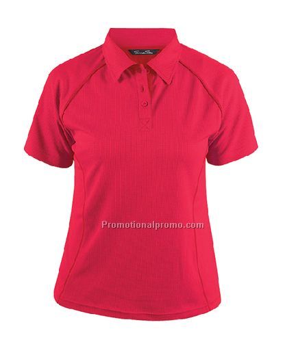 WOMEN'S COCONA GOLF SHIRT - Red