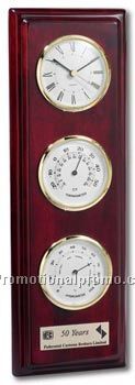 Wall Clock, Thermometer & Hygrometer 5.25