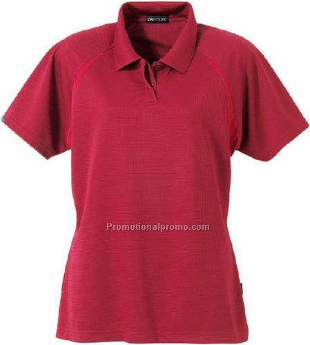 Women's 3D Textured Golf Shirt