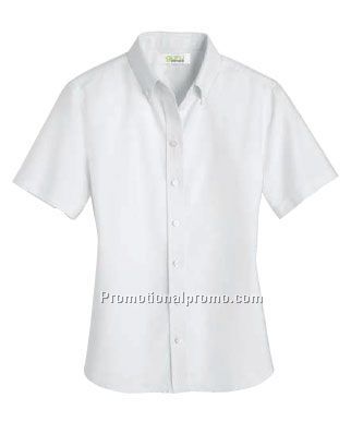Women37491 Short Sleeve Oxford Shirt