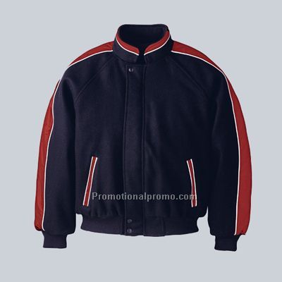 Youth Melton and Leather Jacket