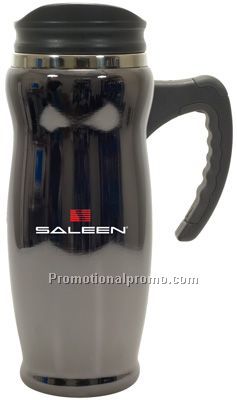 atlantis mug - 16 oz - black chrome