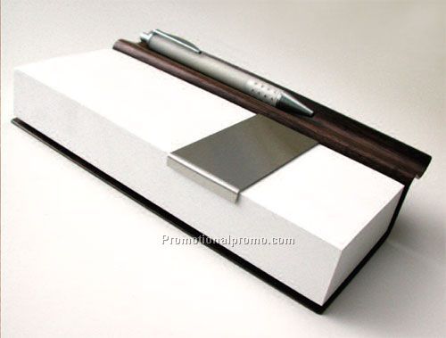 Compact memo pad holder