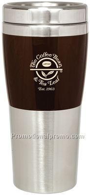 fusion tumbler - 14 oz - brown