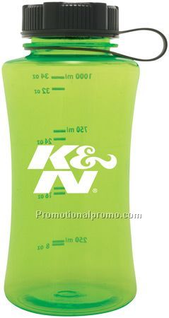 h2go bfree44576curve - 32 oz - lime