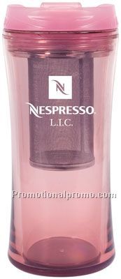 t2go44576tea infuser - 16 oz - pink