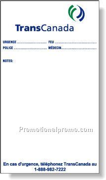 .020 Full Magnetic Memo Boards / rectangle with square corners