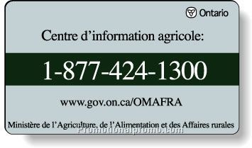 .020 Silver Matte Magnetic Business Cards / round corners