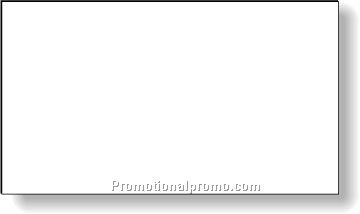 .020 White Vinyl Coated Magnetic Business Card Blanks