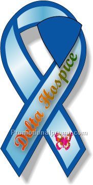 .035 White Ribbon Magnet