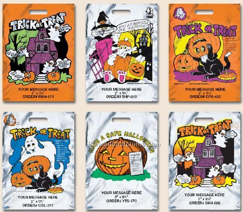 1137920x 1537920Stock Design Metallic Halloween Bags