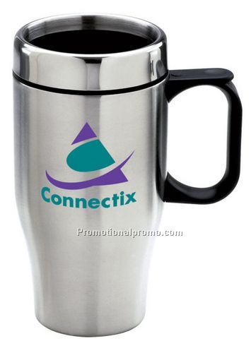 14 oz. Double Wall Stainless Steel Travel Mug