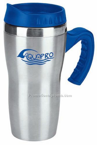 16 oz. Get-a-Grip Stainless Travel Mug