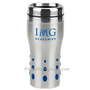 16 oz. Stainless Dot Matrix Tumbler