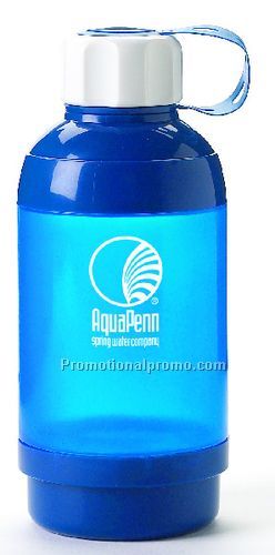 16oz STRAIGHT WATER BOTTLE WITH PILL BOX