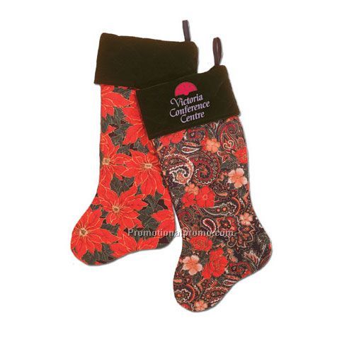 1737920Assorted Christmas Stocking