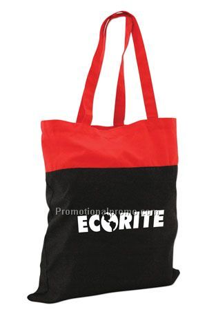 2 Tone Value Tote - Black/Red