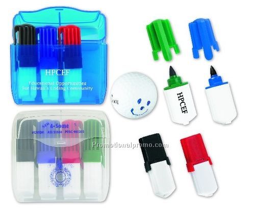 4 - SOME PERMANENT GOLF BALL MARKING KIT