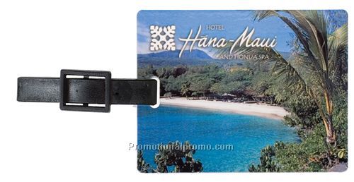 4-Color Process Slip-In Pocket Golf/Bag Tag