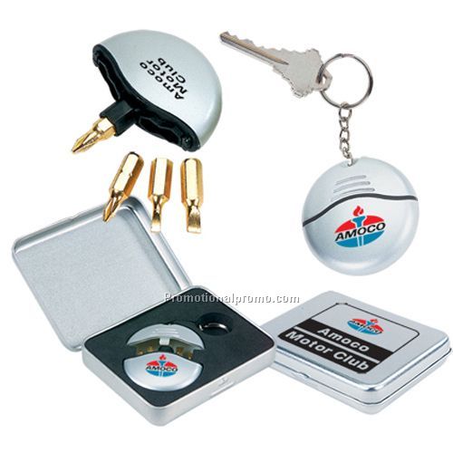 4-In-1 Tool Set with Tin Case