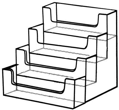 4 Pocket Business Card Holder