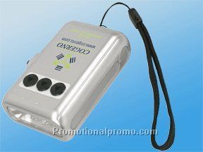 6 led crank flashlight