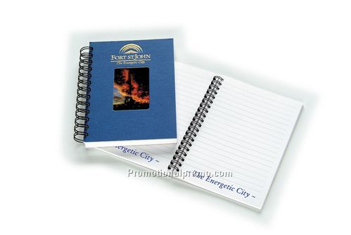 8.5 X 11 - 50 SHEET MAT BOARD JAY JOURNALS WITH FOIL STAMPED COVER AND DIE CUT WINDOW