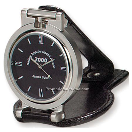 BELT WATCH Button Belt-Loop - Black Dial