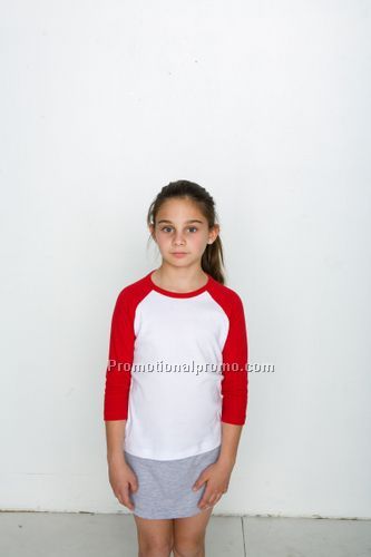 Baby Rib 3/4 Sleeve Raglan