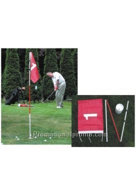 Backyard Flagstick Pole & Cup