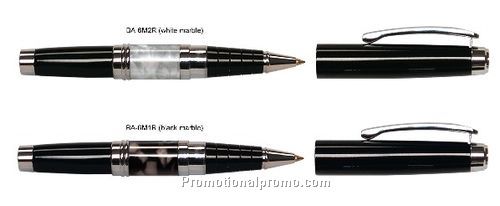 Bel Air Roller Pen - Black Marble