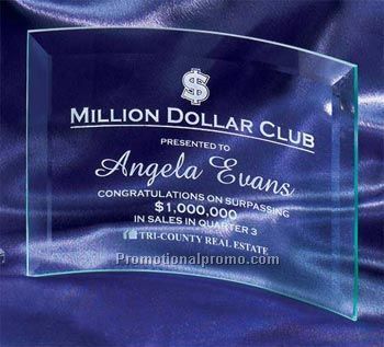 Beveled Crescent Glass - 5