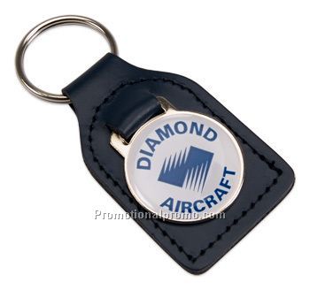 Bubble Badge Key Tag - Rectangular