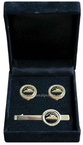 CUFF LINKS & TIE CLIP GIFT BOX