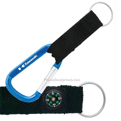 Carabiner W/Blank Lanyard