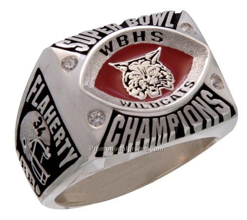 Champion Jumbo Top with multiple stone settings jewelry