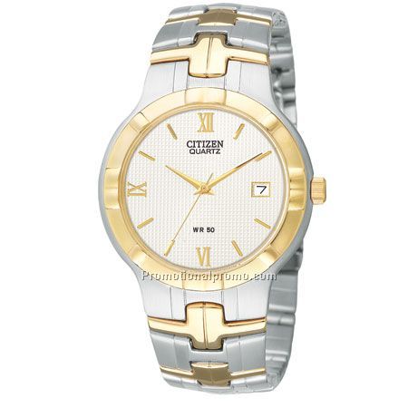 Citizen Quartz Gent's - Stainless Steel Two-Tone