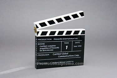 Clap Stick Tombstone - 6 x 5 x 1