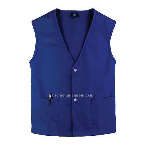 Clerk Vest with White Buttons