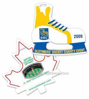 Custom shape bag tag