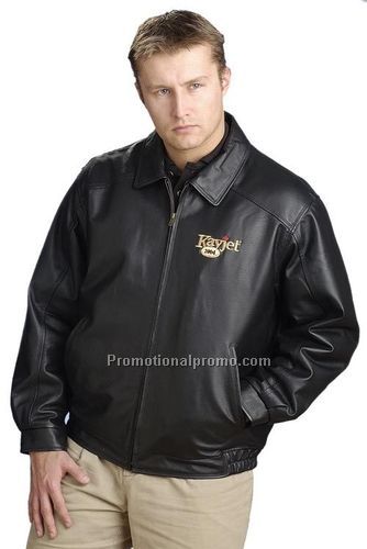 DELUXE LEATHER BOMBER
