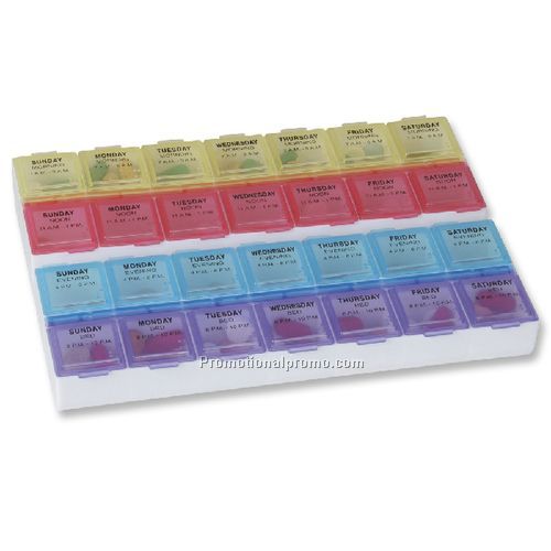 DELUXE WEEKLY MEDTIME PLANNER