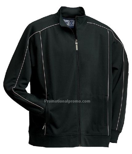 DOUBLE KNIT WARM-UP JACKET