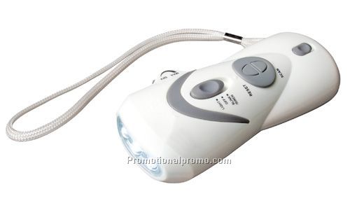 DYNAMO EMERGENCY TORCH W/ FM RADIO AND MOBILE CHARGER