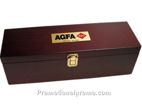 Deluxe mahogany wine case
