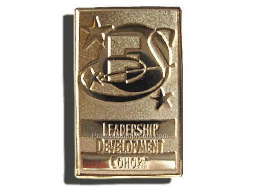 DiestruckSandblast Lapel Pins 1 1/2