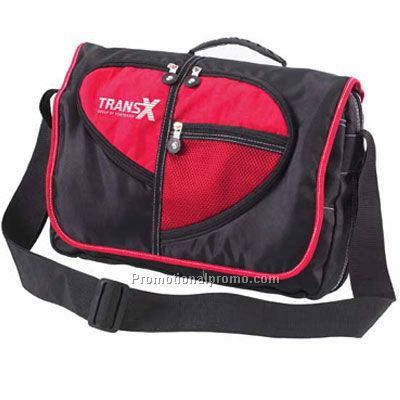 Document Bag - Red/Printed