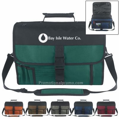 EXPANDABLE DELUXE BRIEFCASE