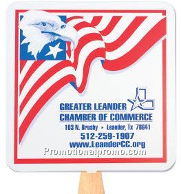 Eagle with Flag - Campaign Fan