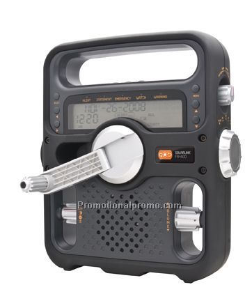 Eton Self-Powered Digital AM/FM/SW/NOAA, S.A.M.E. Weather Radio